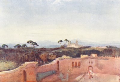Rom: Villa Borghese von einem Dach von Aubrey Waterfield