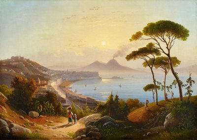 Blick auf den Golf von Neapel von August Ahlborn