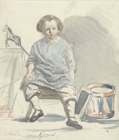 Studie nach Gerard von August Allebe