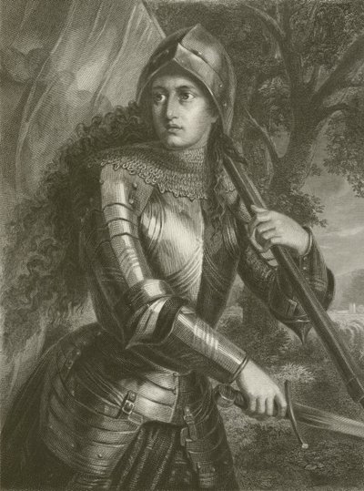 Johanna (Gravur) von August Friedrich Pecht