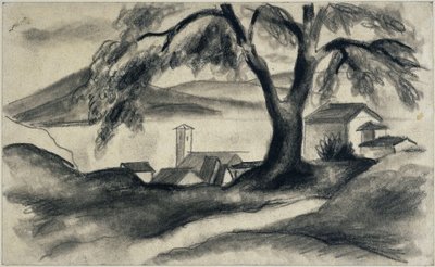Hilterfingen am Thunersee von August Macke