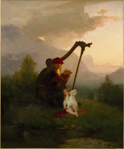 König Heimer und Aslög von August Malmström