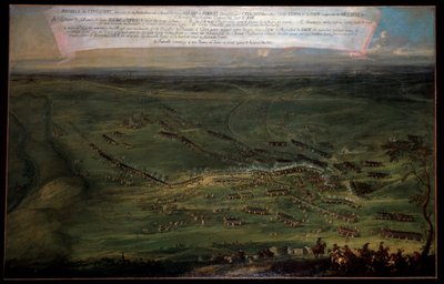 Siebenjähriger Krieg: Preußische Infanterie in der Schlacht bei Kolin von August Querfurt