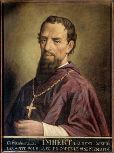 Der Missionar Imbert von Auguste Alexandre Baudran