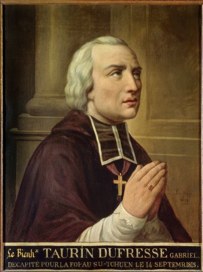 Der Missionar Taurin Dufresse von Auguste Alexandre Baudran