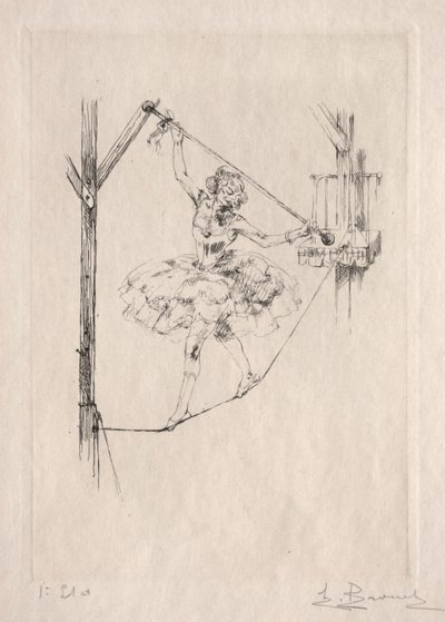 Seiltänzer von Auguste Brouet