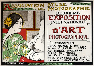 Fotokunstausstellung im Musée Moderne, Brüssel von Auguste Donnay