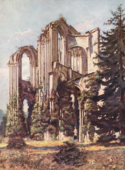 Frankreich: Die Abtei von Saint-Wandrille von Auguste Gerardin