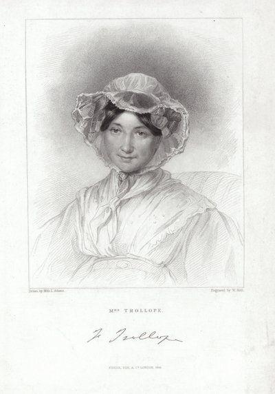 Mrs. Trollope von Auguste Hervieu
