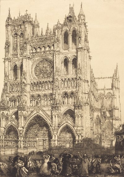 Kathedrale von Amiens - Inventurtag, 1907 von Auguste Lepere