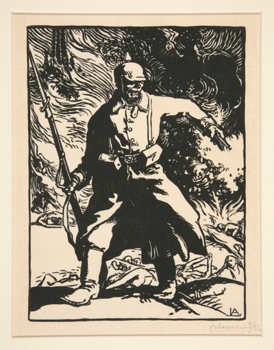 Der preußische Soldat von Auguste Lepere