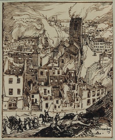 Termonde von Auguste Louis Lepère
