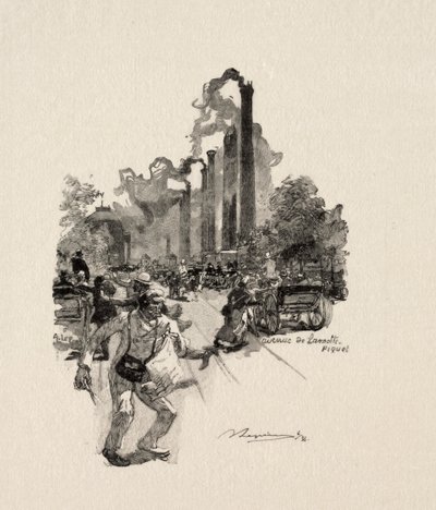 Avenue Lamotte-Piquet von Auguste Louis Lepère