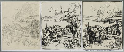 Beginn des Manövers an der Marne von Auguste Louis Lepère