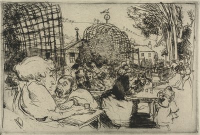 Die zwei Buckligen, 1893 von Auguste Louis Lepère