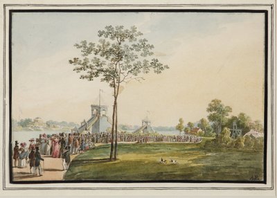 Die Achterbahnen auf der Krestovsky-Insel von Auguste Poireau