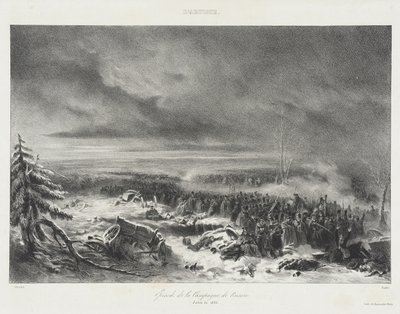 Episode de la Campagne de Russie - Salon de 1836 von Auguste Raffet
