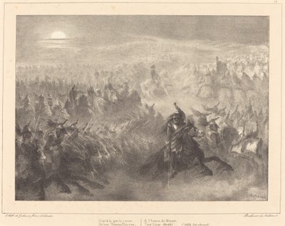 Nächtliche Überprüfung von Auguste Raffet