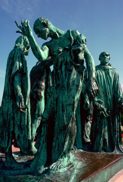 Statue der Bürger von Calais von Auguste Rodin