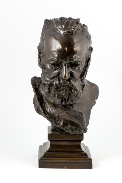 Victor Hugo (Bronzeguss nach dem Original von 1886) von Auguste Rodin