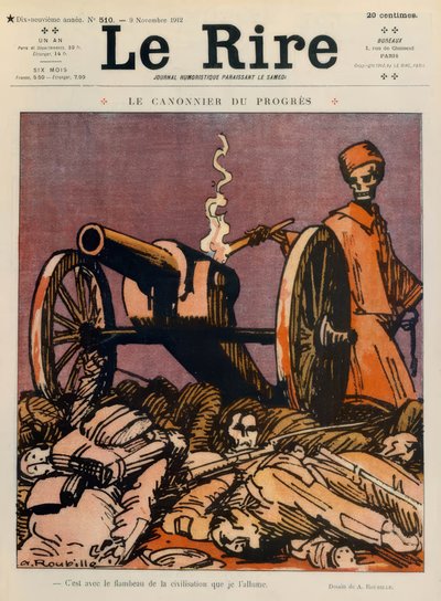 Balkankrieg von Auguste Roubille