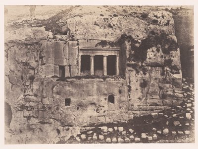 Jerusalem, Tal Josaphat, Grab des Heiligen Jakobus von Auguste Salzmann