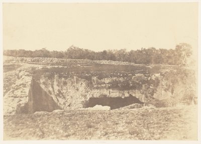 Jerusalem. Grab der Könige von Juda. Äußerer Hof von Auguste Salzmann