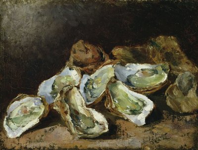 Stillleben mit Austern von Auguste Theodule Ribot