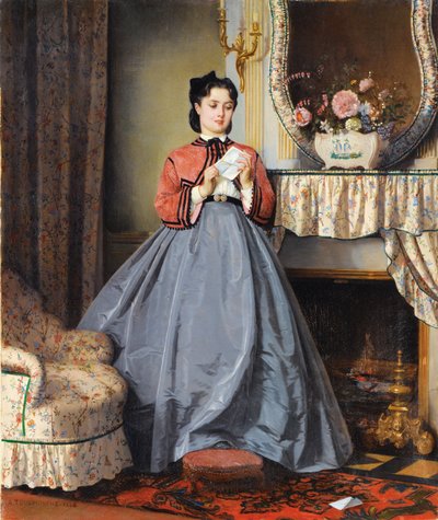 Der Liebesbrief von Auguste Toulmouche