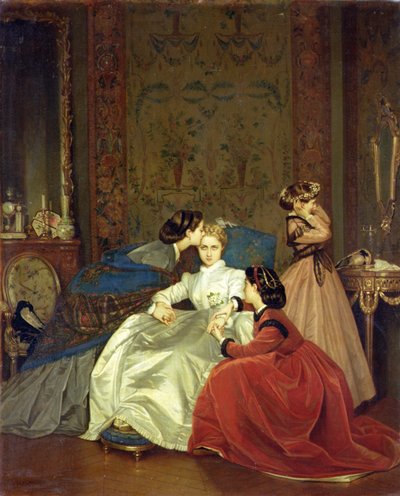 Die widerwillige Braut von Auguste Toulmouche