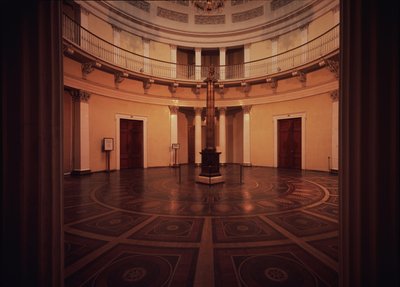 Die Rotunde des Winterpalastes, 1830er von Auguste de Montferrand