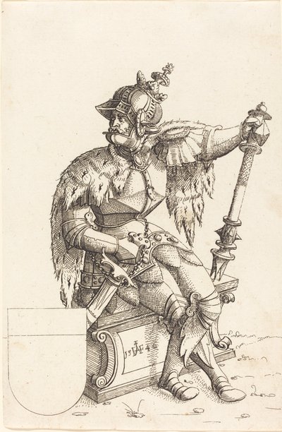 Kaiser Karl V., 1546 von Augustin Hirschvogel
