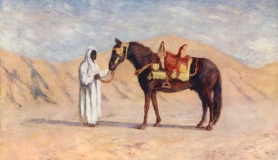 Das Pferd des Bash Aga, Biskra von Augustine Fitzgerald