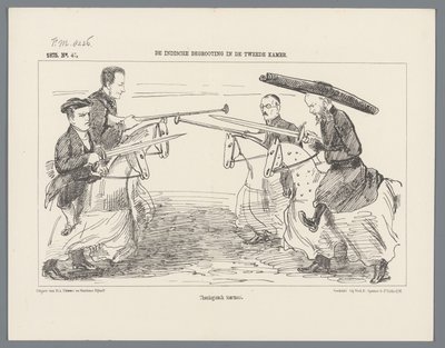 Utrechter Maskerade von 1851: Rhetoriker im Jahr 1500 von Augustinus Jacobus Bernardus Wouters