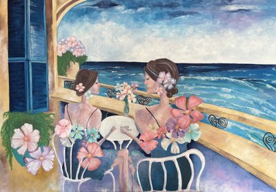 Mittelmeer-Ozean-Balkon von Augustus Caelthorne