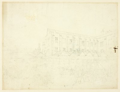 Studie für Leaden Hall Market, aus Microcosm of London von Augustus Charles Pugin