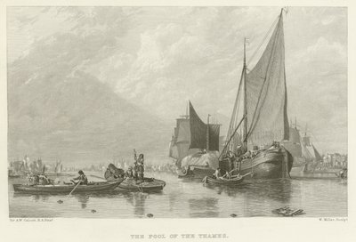 Das Becken der Themse von Augustus Wall Callcott