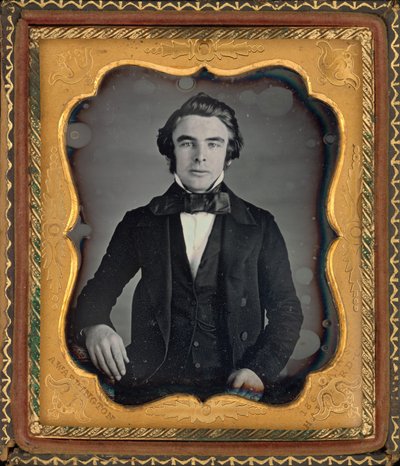 Porträt eines Mannes, ca. 1845 von Augustus Washington