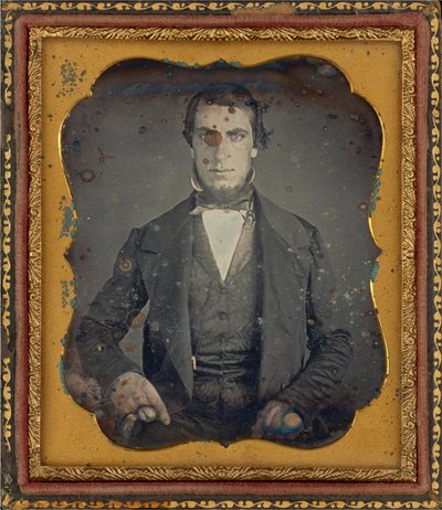 Porträt eines Mannes, ca. 1845 von Augustus Washington