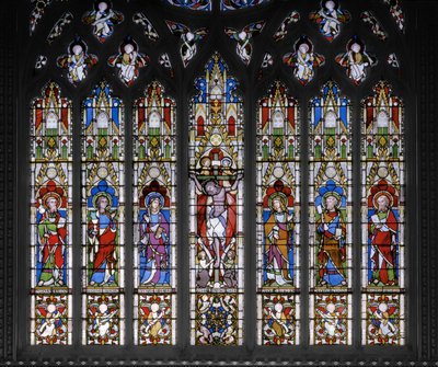 Kreuzigung mit Heiligen von Augustus Welby Northmore Pugin