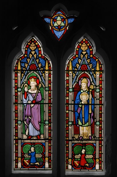 Edward der Bekenner und Heiliger Cuthbert, Kapellenfenster von Augustus Welby Northmore Pugin