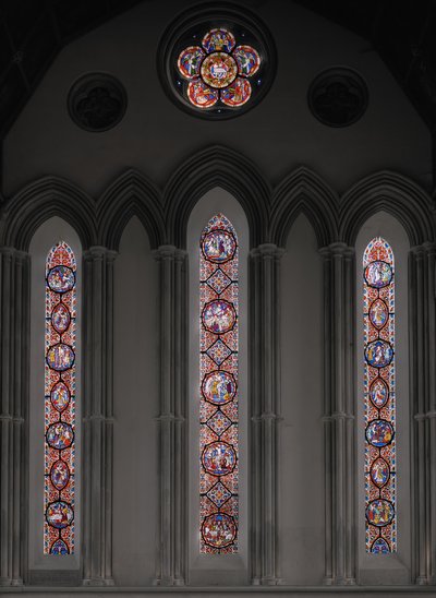 Die Passion Christi, Ostfenster von Augustus Welby Northmore Pugin
