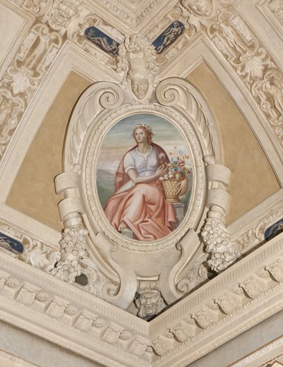 Frühling (Fresko) von Aurelio Busso