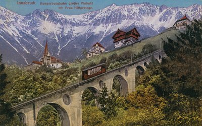 Innsbruck - Seilbahn und Viadukt von Austrian Photographer