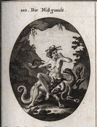 Allegorie des Neides von Austrian School