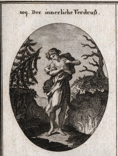 Allegorie des inneren Kummers von Austrian School