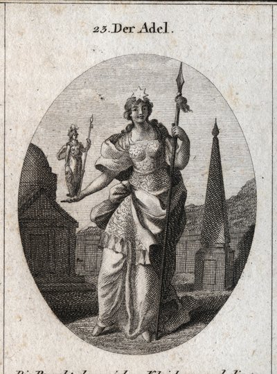 Allegorie des Adels von Austrian School