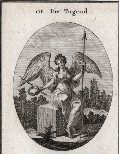 Allegorie der Tugend von Austrian School