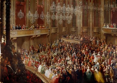 Konzert in Wien in Anwesenheit der kaiserlichen Familie von Austrian School
