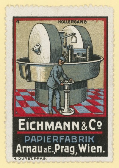 Eichmann & Co Papierhersteller, Arnau an der Elbe, Prag, Wien von Austrian School